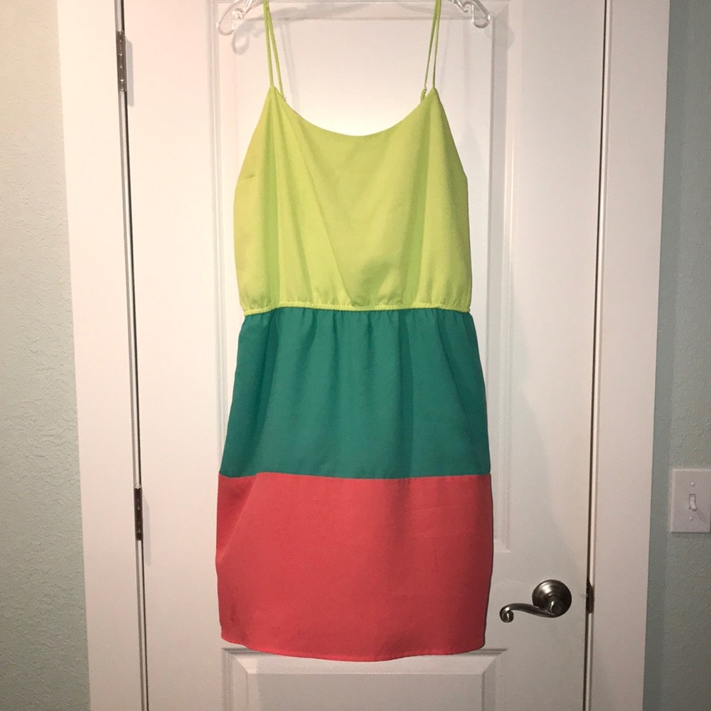 👗 MULTI COLORED DRESS 👗